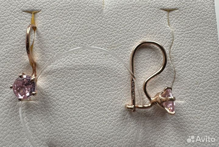 Золотые серьги