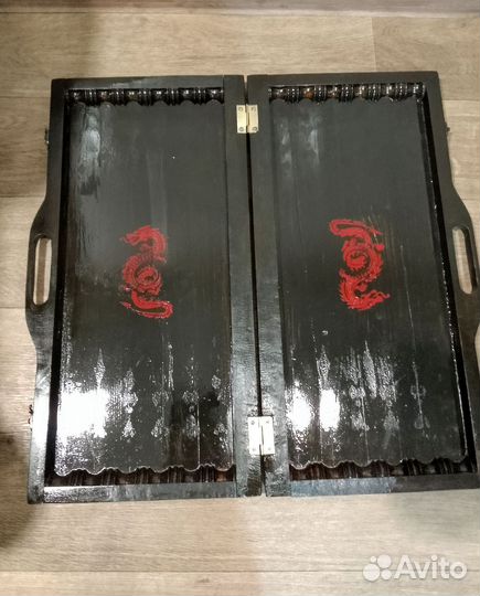 Нарды 60 резные