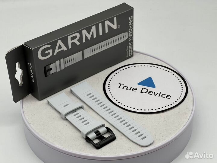 New Оригинальный Garmin Quickfit 22mm Whitestone