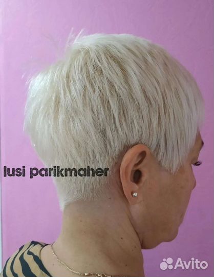 Стрижка и окрашивание волос