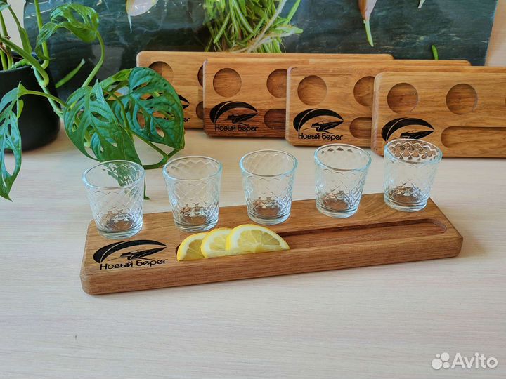 Шотница доска для шотов подставка для рюмок