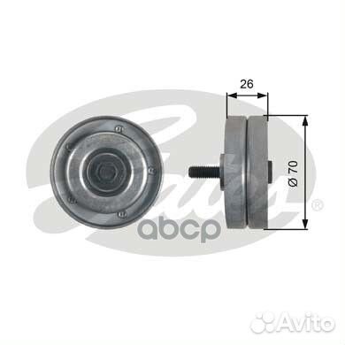 T36466 ролик обводной VW LT 28-46 II 2.8TDI 02