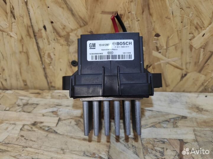 Резистор печки Chevrolet Cruze