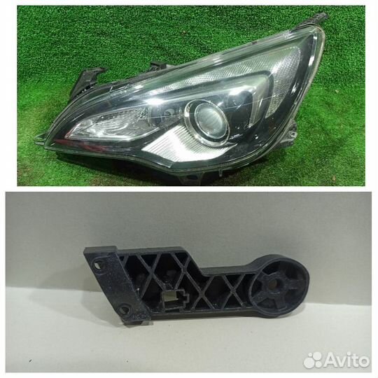 Кронштейн фары Astra J (3D) L верхний к крылу