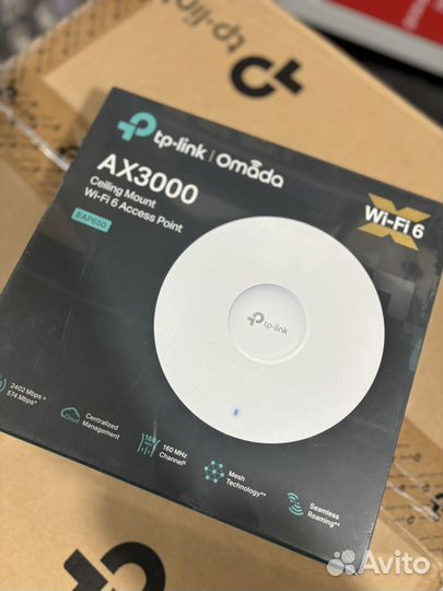 Точка доступа TP-link EAP650 AX3000 Omada