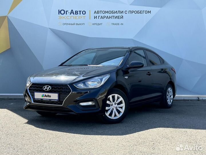 Hyundai Solaris 1.4 AT, 2018, 83 000 км