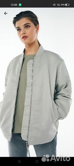 Бомбер женский