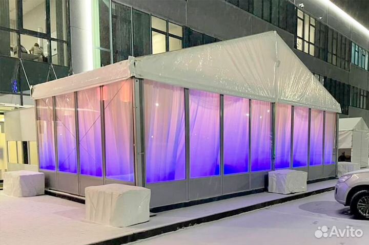 Аренда зимних шатров