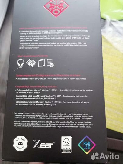 Игровые наушники с микрофоном