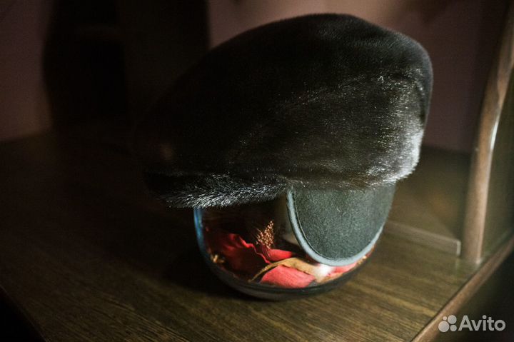 Кепка норковая мужская