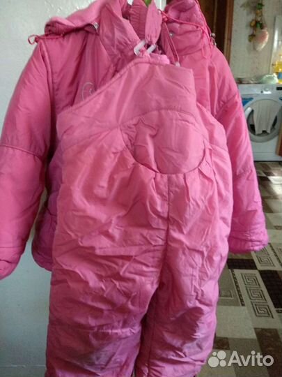 Куртка и брюки для девочек