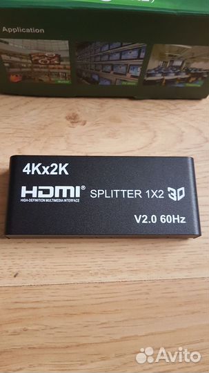 Разветвитель hdmi 4K 1x2