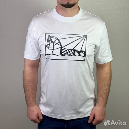 Футболка мужская hermes