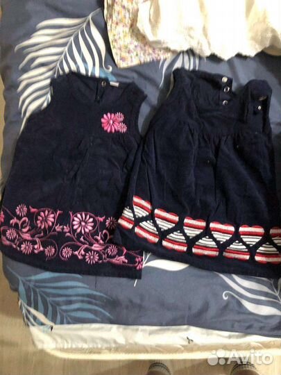 Детские вещи пакетом для девочки от 0 до 12 мес