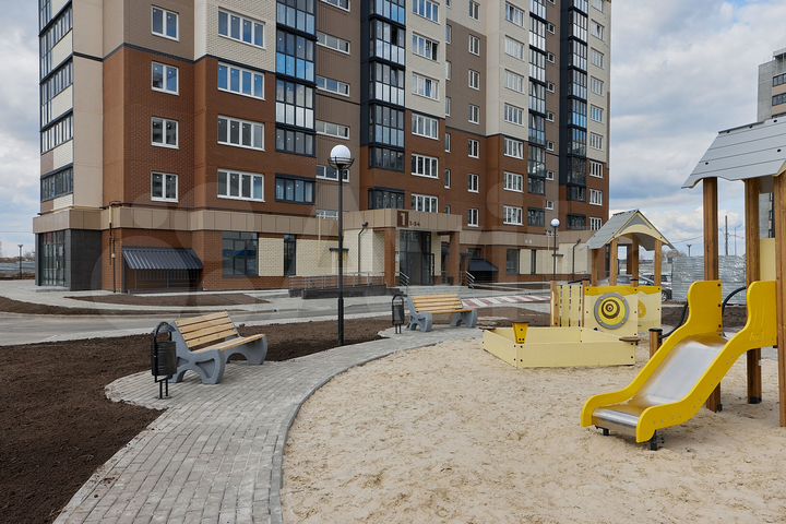 2-к. квартира, 54,8 м², 6/16 эт.