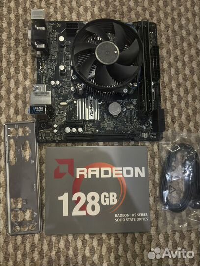 Связка i3 8100 оперативки 16гб