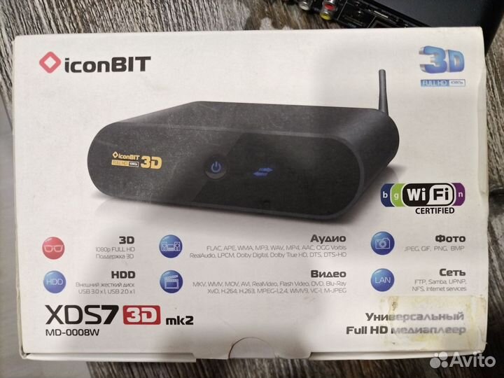Медиаплеер iconbit xds73d mk2