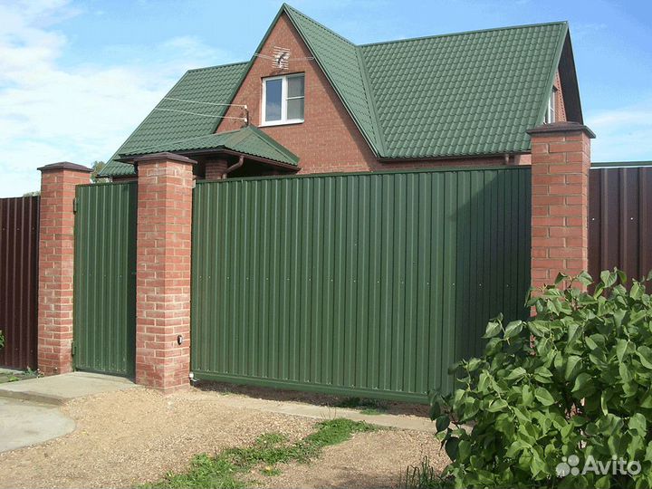 Профлист для кровли зелёный GL