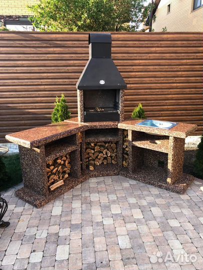 Модульные печи барбекю,печь под казан,тандыр,гриль