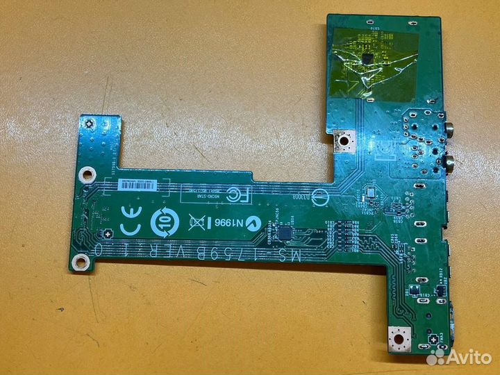 Б\У плата расширения MS-1759B для MSI GE70