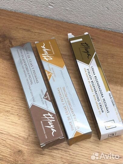 Краска и крем Thuya для бровей и ресниц