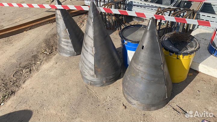 Сварные наконечники на винтовые сваи из казани