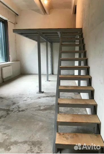 Антресольные этажи. Изготовление лестниц