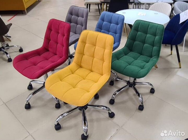 Стул компьютерный велюр