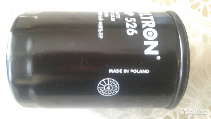 Фильтр масляный filtron OP526