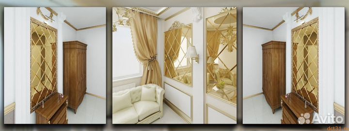 Зеркало с фацетом