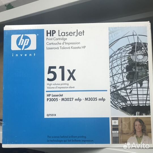 Картридж HP Q7551X