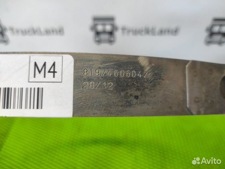 Хомут ресивера передний Man Tgx