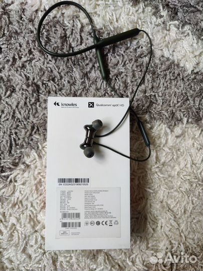 Беспроводные наушники OnePlus Bullets Wireless 2