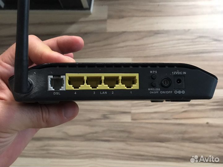 Wifi роутер D-link DSL-2640u