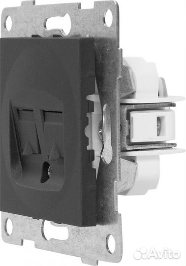 Розетка компьютерная двойная встраиваемая Electric