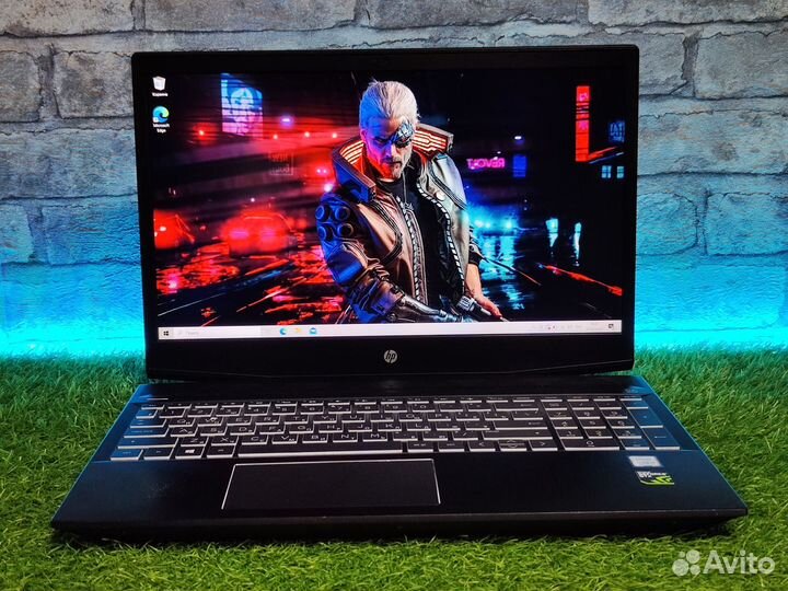 Игровой HP i5-8300Н / GTX 1050TI / RAM 16 / SSD256