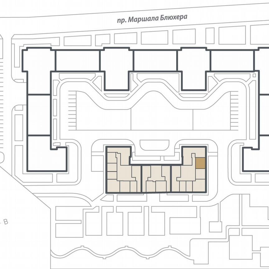 1-к. квартира, 38,7 м², 15/16 эт.