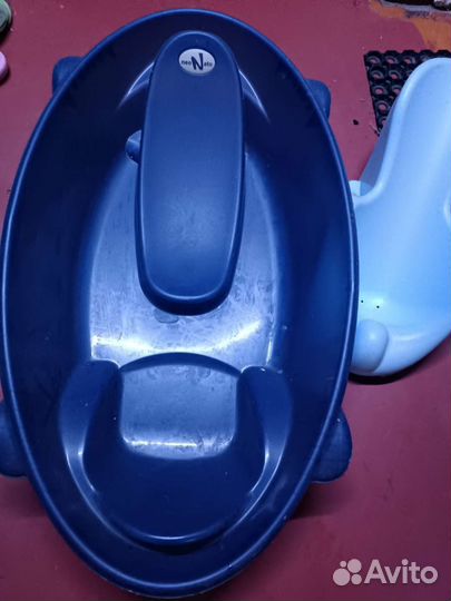 Детская ванночка для купания с горкой