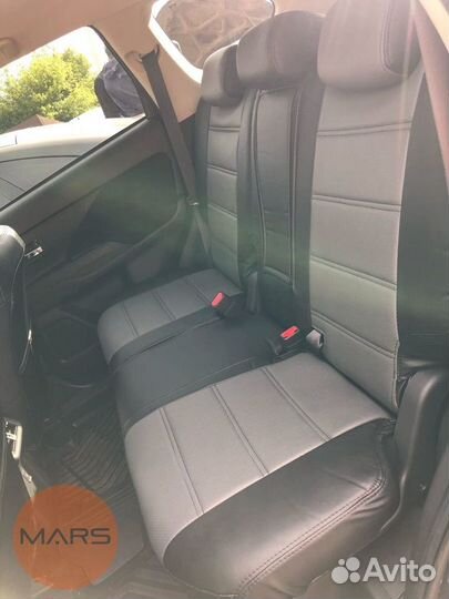 Авточехлы на Mitsubishi Outlander серые