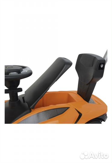 Машинка каталка с родительской ручкой