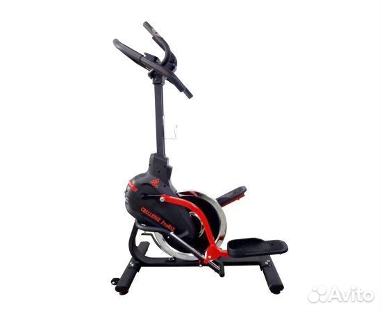 Эллиптический тренажер с элементом степпера