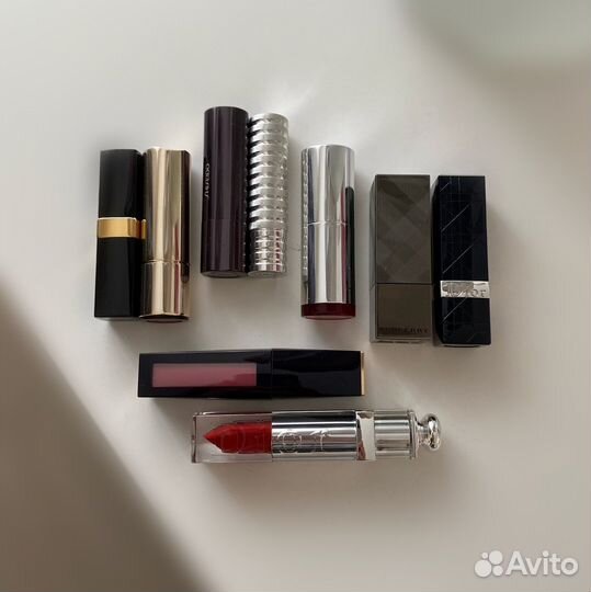 Помада Chanel, Dior, Estee Lauder, Burberry