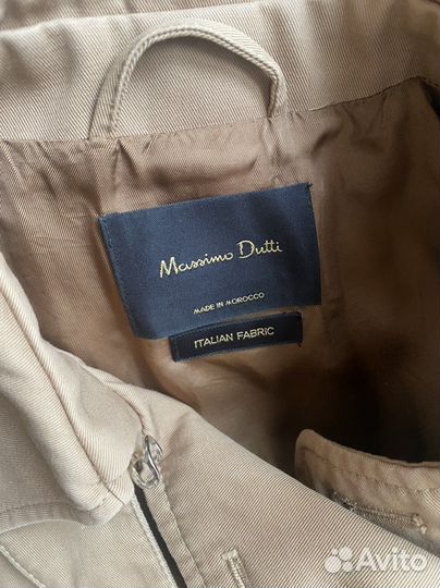 Massimo dutti тренч