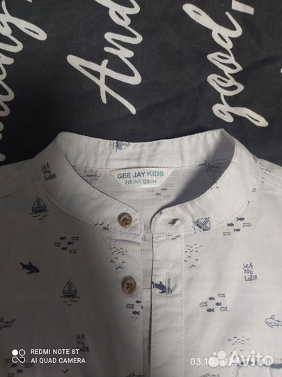 Рубашка новая для мальчика