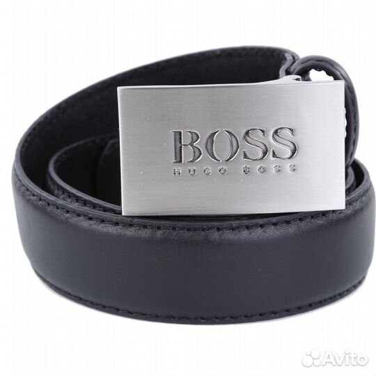 Ремень натуральная кожа Hugo Boss Италия в идеале