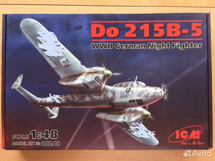 Модель самолета Do 215B-5 1/48