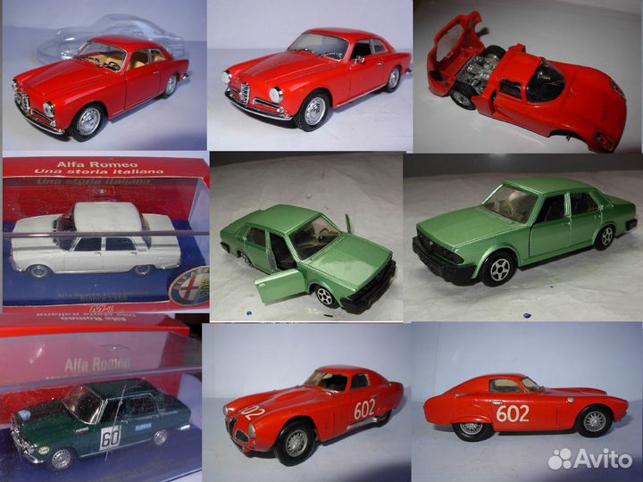 1/43 Италия Испания Fiat Maserati Alfa Seat Lancia