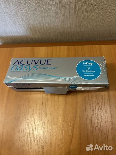 Контактые линзы -acuvue