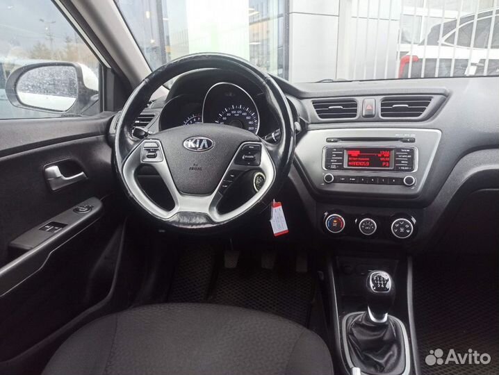 Kia Rio 1.4 МТ, 2017, 122 389 км