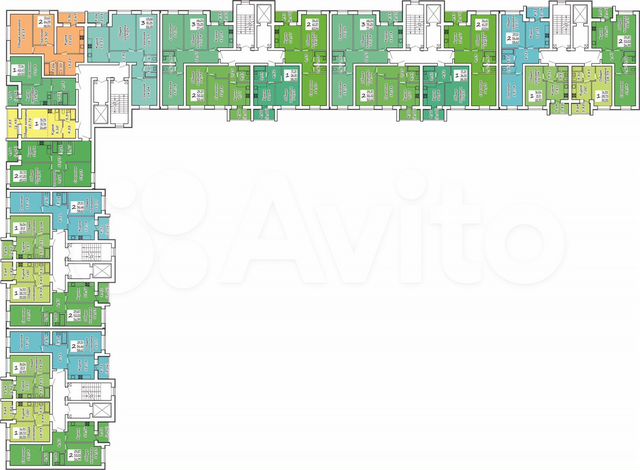 1-к. квартира, 45,5 м², 3/9 эт.